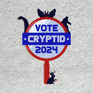 Vote Cryptid 2024 - election politics T-Shirt